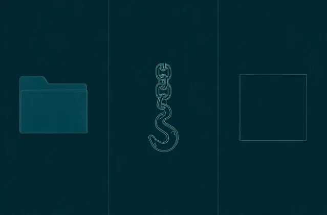 Hoist procurement communication sketch without a map pin