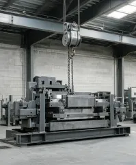 Manufacturing cell hoist scene